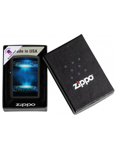 Brichetă Zippo 48514 UFO Flame Black Light