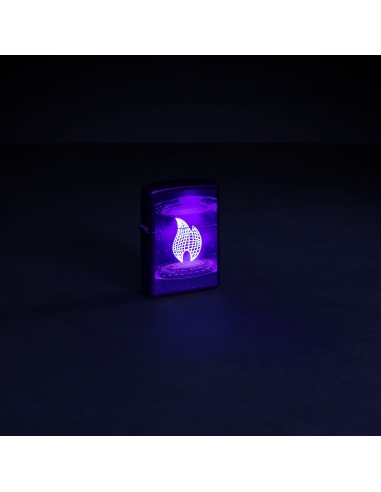 Brichetă Zippo 48514 UFO Flame Black Light
