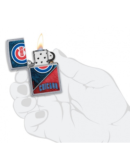 Brichetă Zippo 49726 MLB Chicago Cubs