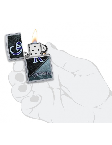 Brichetă Zippo 49730 MLB Colorado Rockies