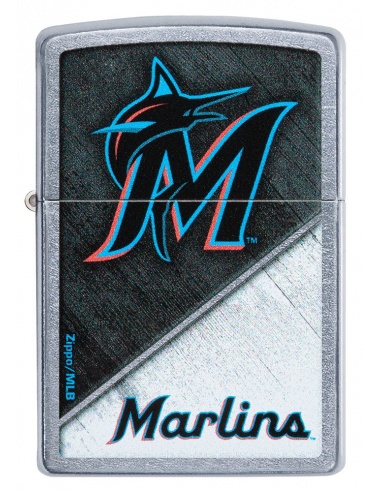 Brichetă Zippo 49737 MLB Miami Marlins