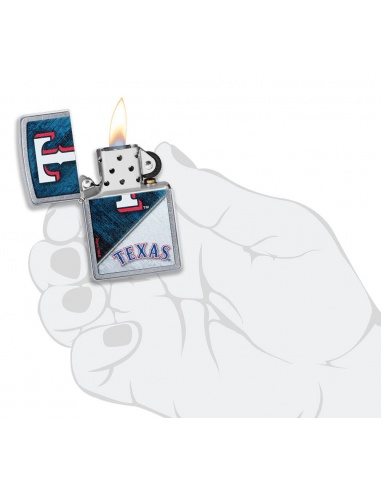 Brichetă Zippo 49751 MLB Texas Rangers