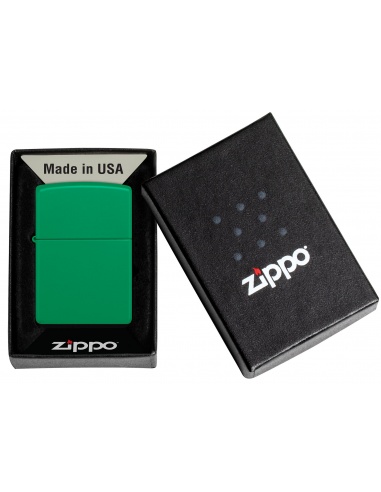 Brichetă Zippo 48629 Classic Grass Green Matte