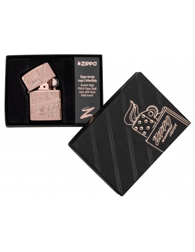 Brichetă Zippo 48768 Limited Edition Armor Script Logo