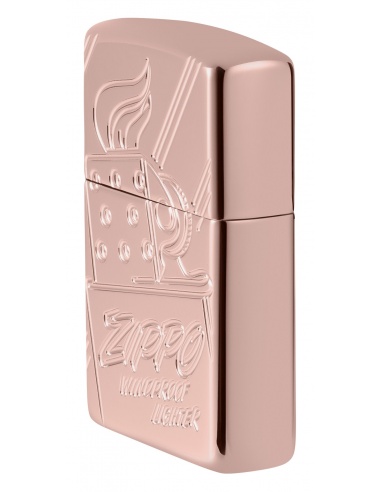 Brichetă Zippo 48768 Limited Edition Armor Script Logo
