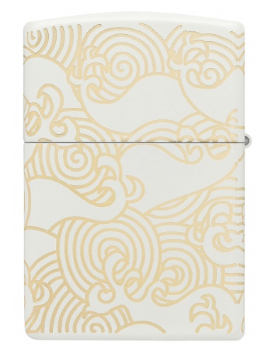 Brichetă Zippo 48909 Engraved Wave Pattern