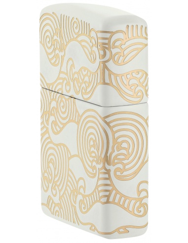 Brichetă Zippo 48909 Engraved Wave Pattern