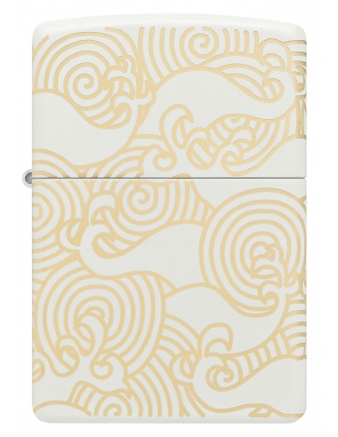 Brichetă Zippo 48909 Engraved Wave Pattern