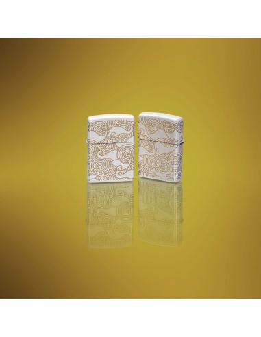 Brichetă Zippo 48909 Engraved Wave Pattern