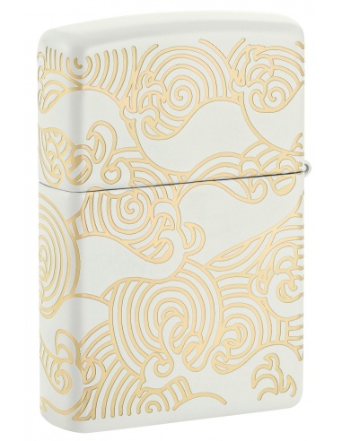 Brichetă Zippo 48909 Engraved Wave Pattern