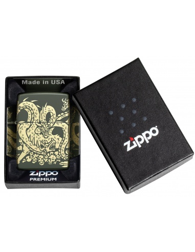 Brichetă Zippo 48907 Dragon Heads