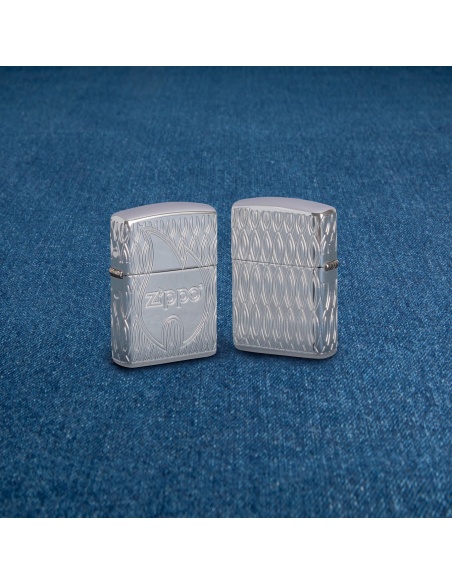 Brichetă Zippo 48838 Armor Flame Design