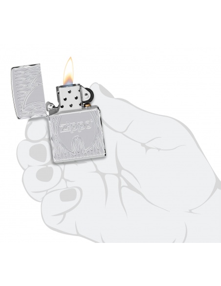 Brichetă Zippo 48838 Armor Flame Design