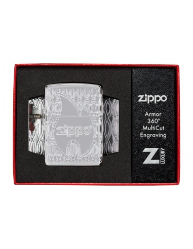 Brichetă Zippo 48838 Armor Flame Design