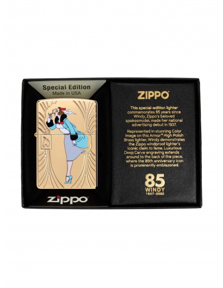 Brichetă Zippo 48413 Windy 85th Anniversary Collectible Armor