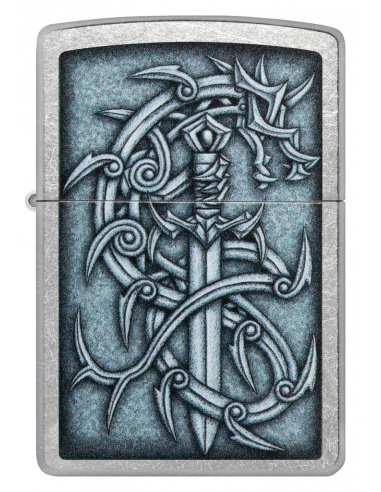 Brichetă Zippo 48365 Metal Dragon and Blade