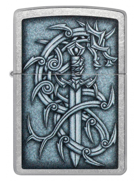 Brichetă Zippo 48365 Metal Dragon and Blade