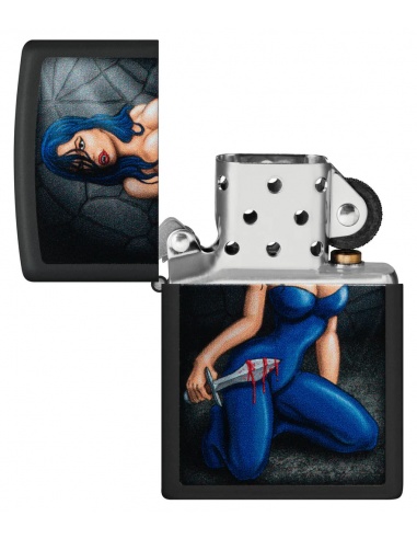 Brichetă Zippo 48388 Woman with Bloody Dagger