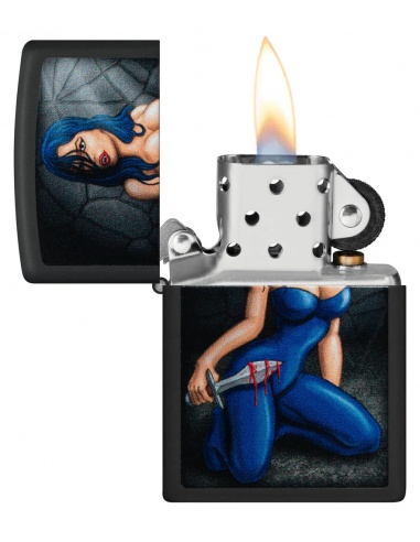 Brichetă Zippo 48388 Woman with Bloody Dagger