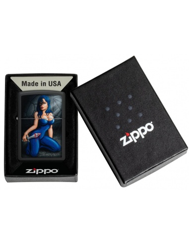 Brichetă Zippo 48388 Woman with Bloody Dagger