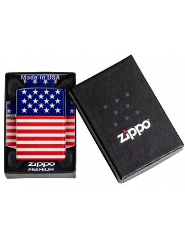 Brichetă Zippo 48700 USA Stars and Stripes Flag