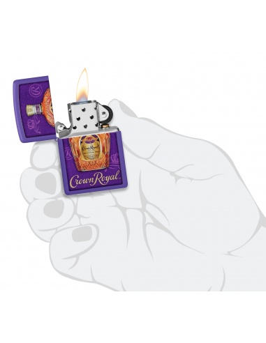 Brichetă Zippo 48749 Crown Royal Canadian Whisky