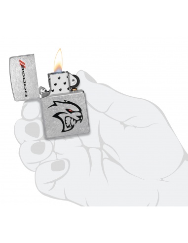 Brichetă Zippo 48760 Dodge with Hellcat Logo