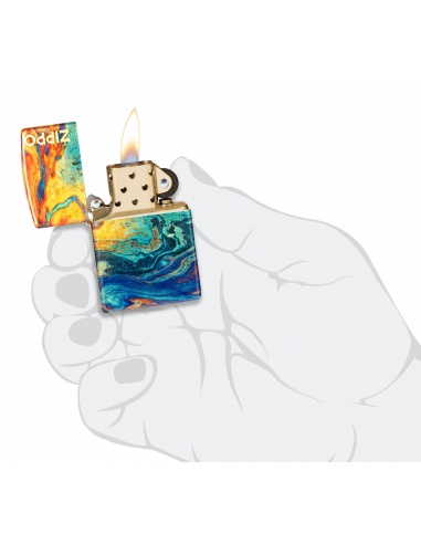 Brichetă Zippo 48778 Colorful Design