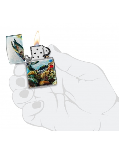 Brichetă Zippo 48780 Deep Sea Underwater