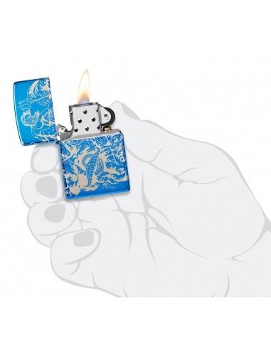 Brichetă Zippo 48787 Poseidon Atlantis King