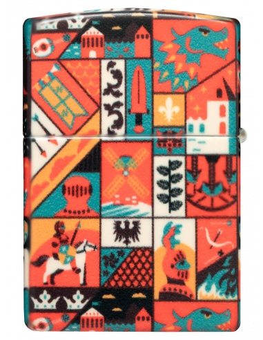 Brichetă Zippo 48786 Middle Ages Motif Tapestry 