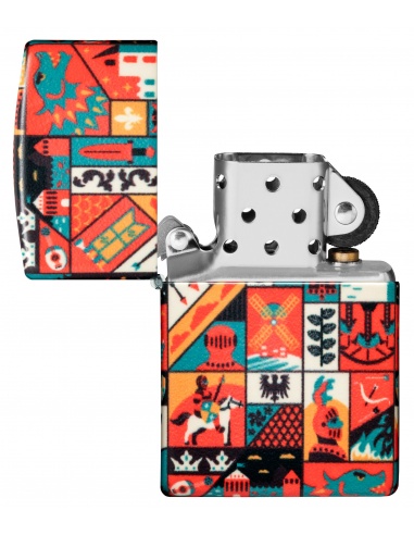Brichetă Zippo 48786 Middle Ages Motif Tapestry 