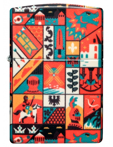 Brichetă Zippo 48786 Middle Ages Motif Tapestry 