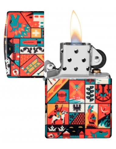 Brichetă Zippo 48786 Middle Ages Motif Tapestry 