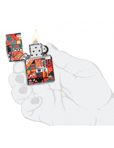 Brichetă Zippo 48786 Middle Ages Motif Tapestry 
