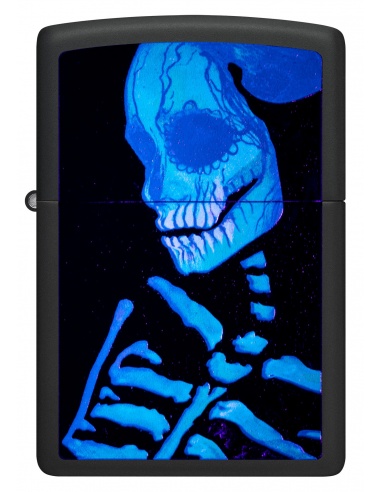 Brichetă Zippo 48761 Sugar Skeleton Black Light
