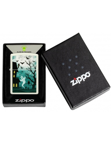 Brichetă Zippo 48727 Spooky Haunted House Glow-in-the-Dark