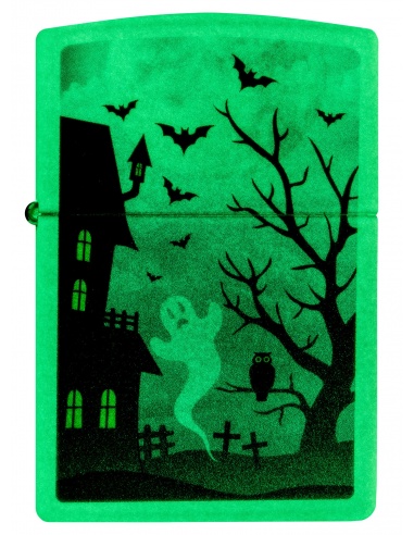 Brichetă Zippo 48727 Spooky Haunted House Glow-in-the-Dark