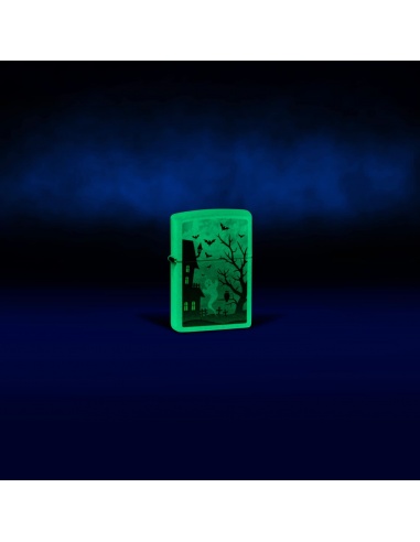 Brichetă Zippo 48727 Spooky Haunted House Glow-in-the-Dark