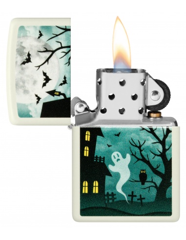 Brichetă Zippo 48727 Spooky Haunted House Glow-in-the-Dark