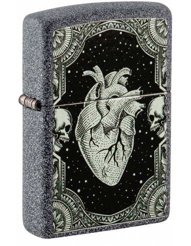 Brichetă Zippo 48720 Visceral Heart Design