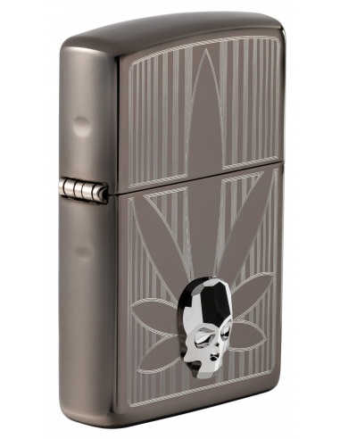 Brichetă Zippo 48773 Cannabis Design and Crystal Skull