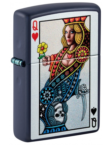 Brichetă Zippo 48723 Queen and Skull of Hearts
