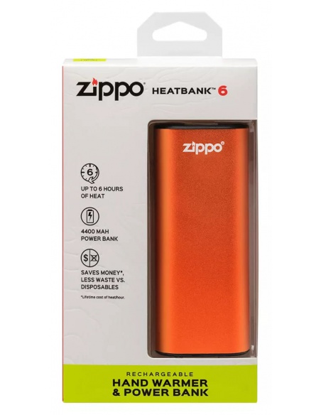 Încălzitor de mâini Zippo HeatBank 6 reîncărcabil USB 40614