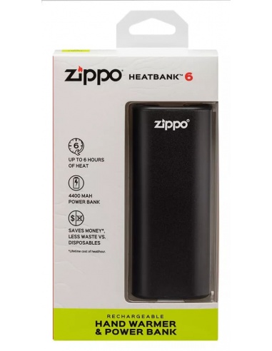Încălzitor de mâini Zippo HeatBank 6 reîncărcabil USB 40609