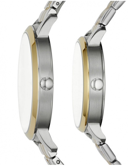 Ceas damă/bărbătesc Fossil His and Her BQ2467SET