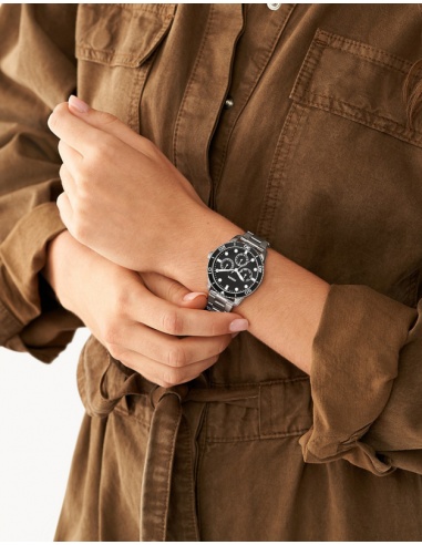Ceas damă/bărbătesc Fossil Bannon BQ2753SET