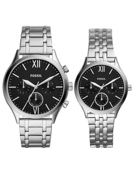 Ceas damă/bărbătesc Fossil His and Her BQ2469SET