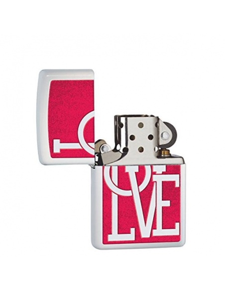 Brichetă Zippo 29085 Typographic Love