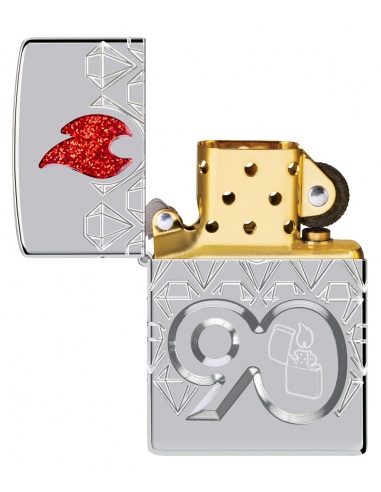 Brichetă Zippo 49865 2022 Collectible Of The Year - 90th Anniversary Armor